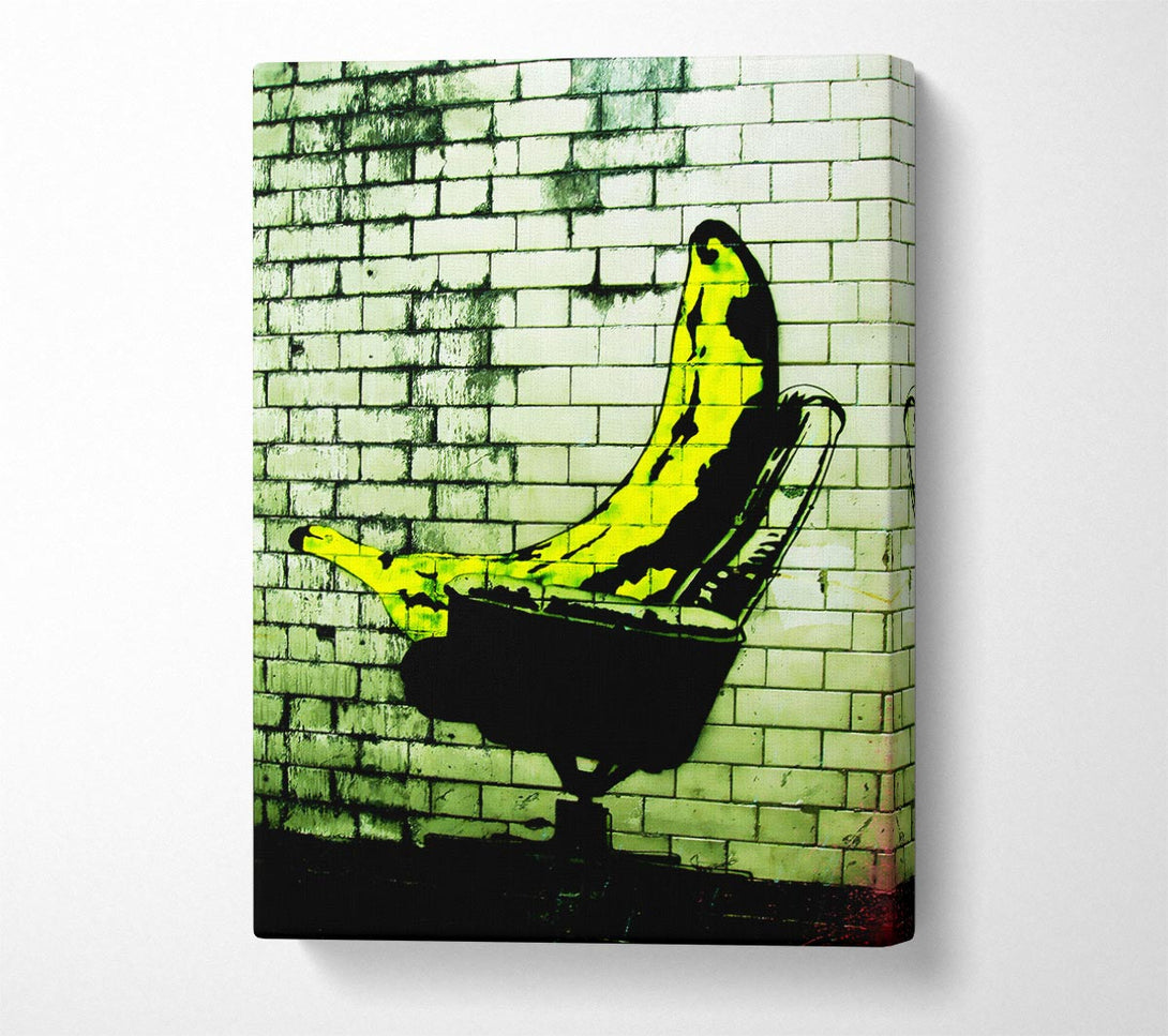  A Canvas Print of Banksy Office Director Canvas Art