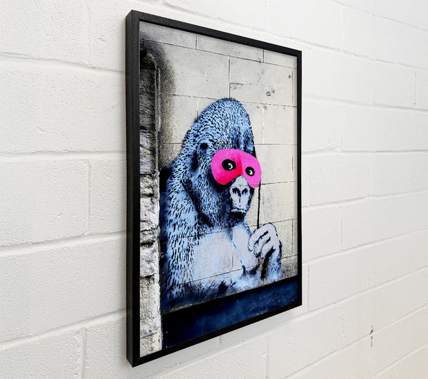 Banksy Pink Gorilla Mask