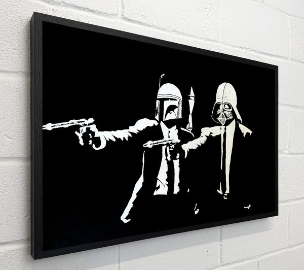 Banksy Star Wars Pulp Fiction