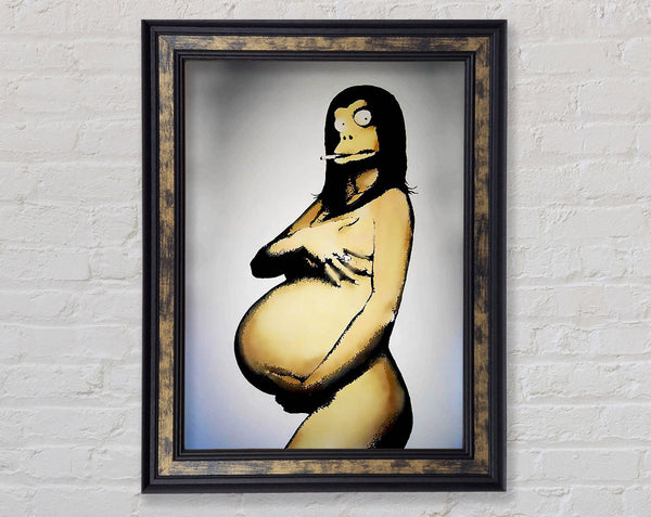 The New Age Mona Lisa Framed Print