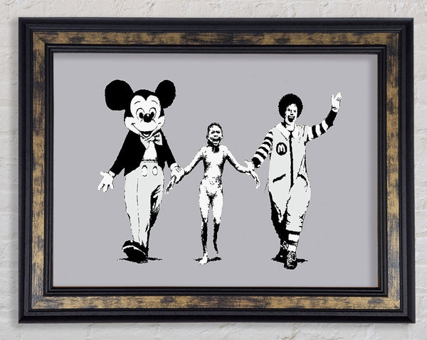 Third World Love Framed Print
