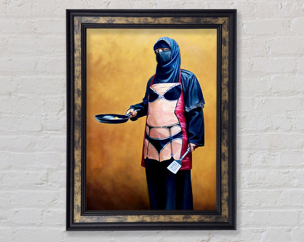 Would You Like Eggs Framed Print