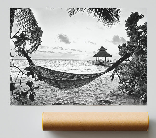 Tropical Paradise For Lovers Print
