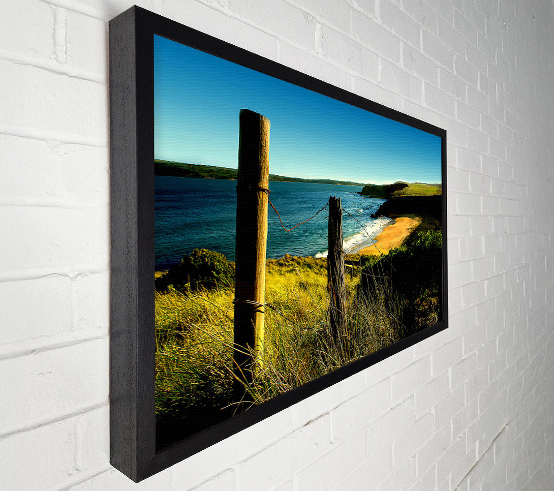  A Canvas Print of Wild Beach In England Canvas Wall Art