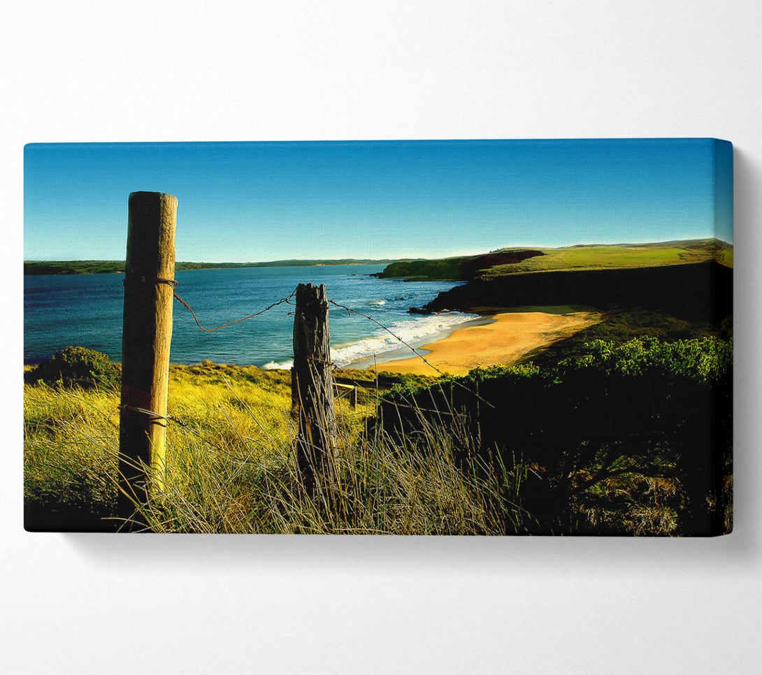  A Canvas Print of Wild Beach In England Canvas Wall Art