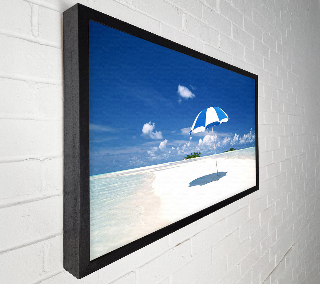  A Canvas Print of Beach And Sea Of Hawaii- Canvas Print