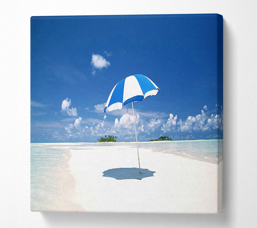  A Canvas Print of Beach And Sea Of Hawaii- Canvas Print
