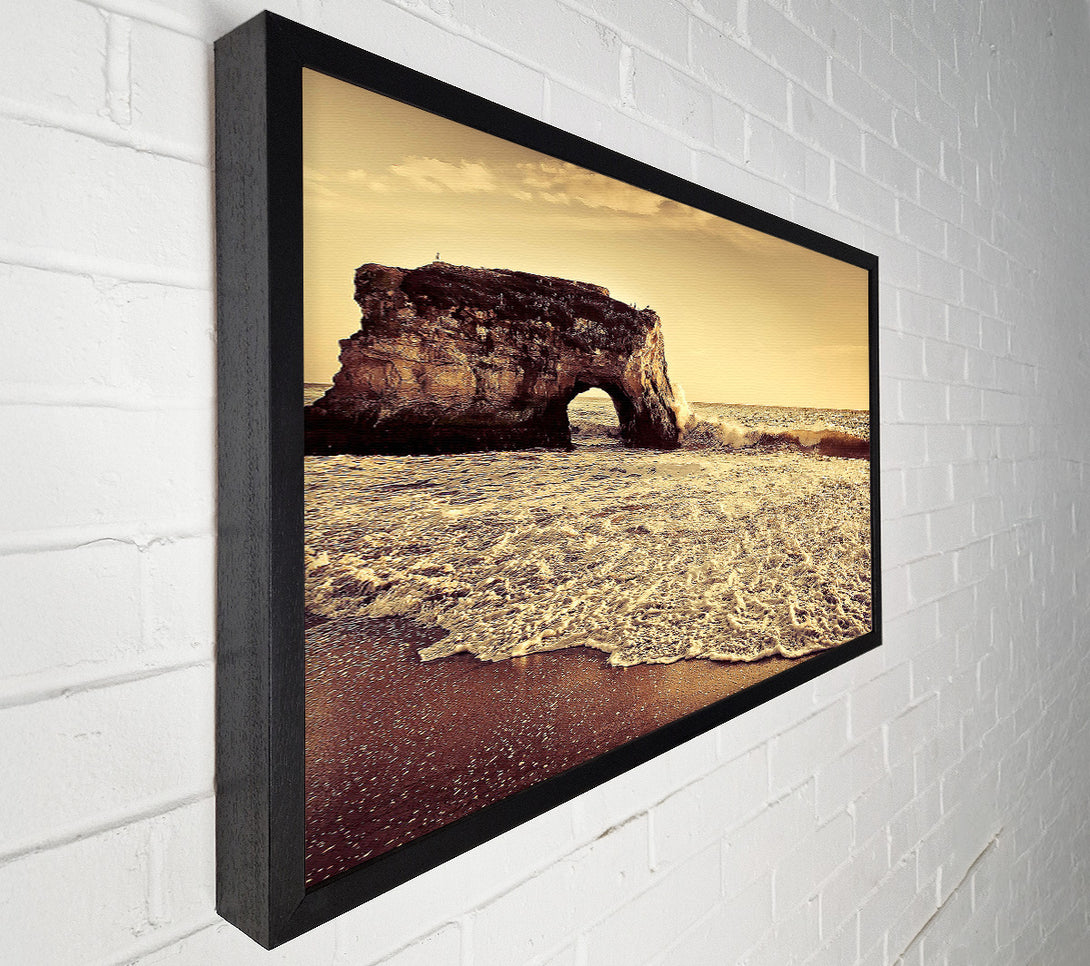  A Canvas Print of Beach Arch Canvas Wall Art