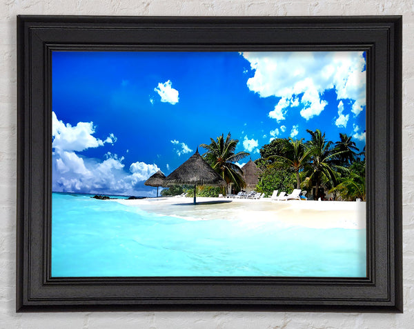 Beach Life Framed Print