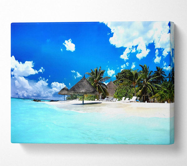  A Canvas Print of Beach Life Canvas Art