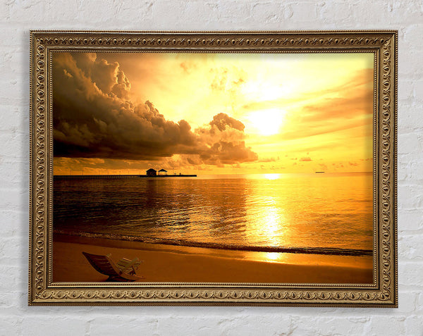 Every Night Is Paradise Framed Print