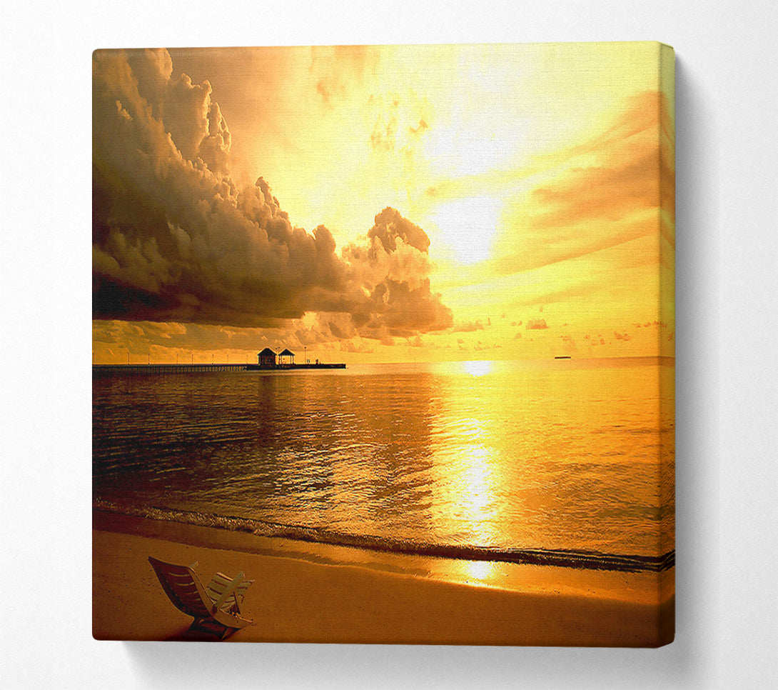  A Canvas Print of Every Night Is Paradise Canvas Art