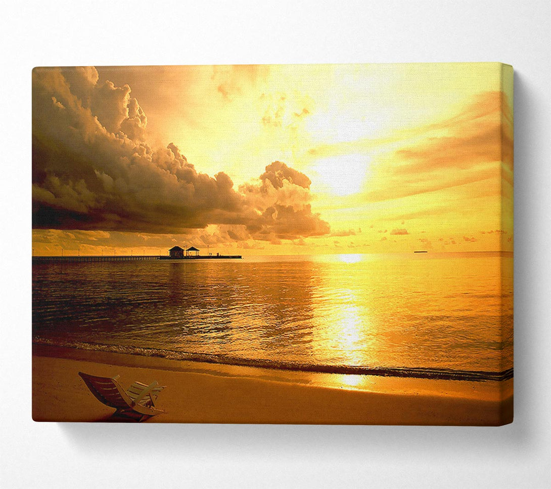  A Canvas Print of Every Night Is Paradise Canvas Art