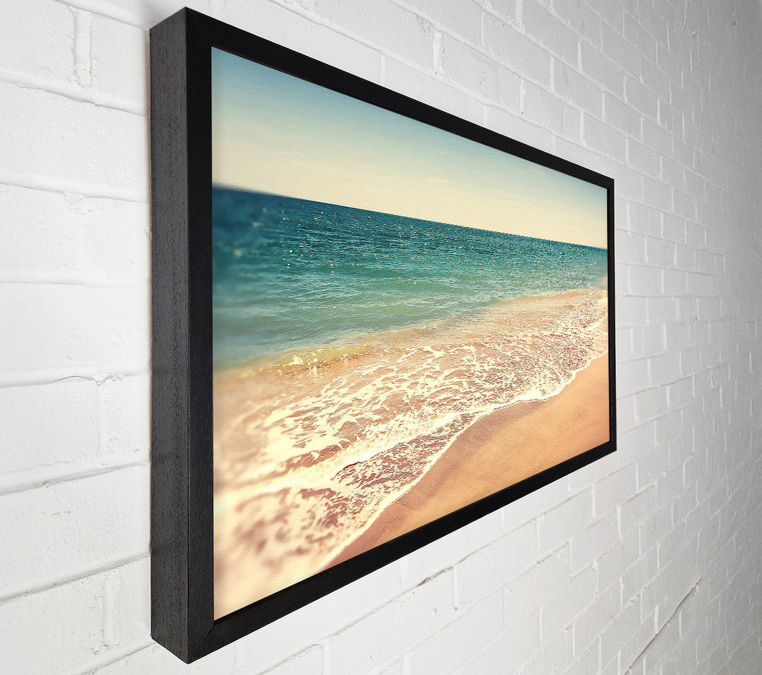  A Canvas Print of Sparkles From The Summer Ocean Canvas Art