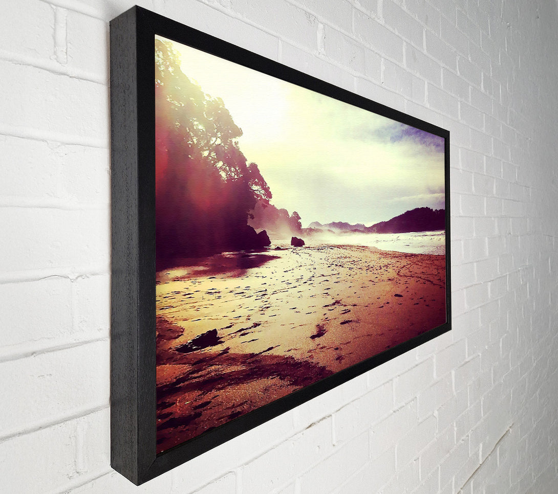  A Canvas Print of Mist From The Morning Rays Canvas Art