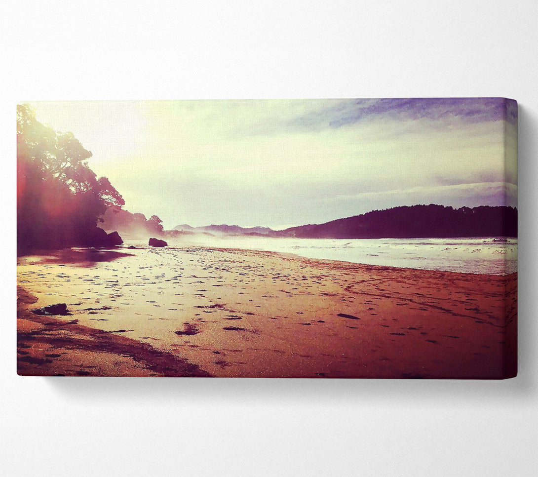 A Canvas Print of Mist From The Morning Rays Canvas Art