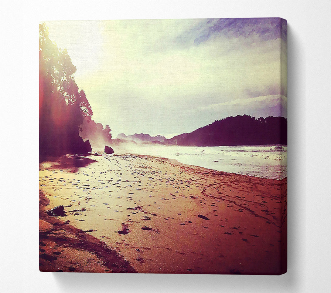  A Canvas Print of Mist From The Morning Rays Canvas Art