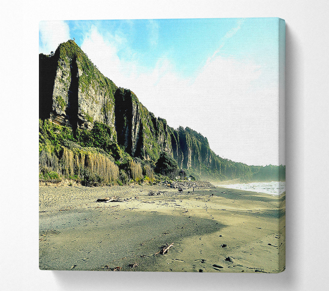  A Canvas Print of Beautiful Beaches In New Zealand Canvas Wall Art