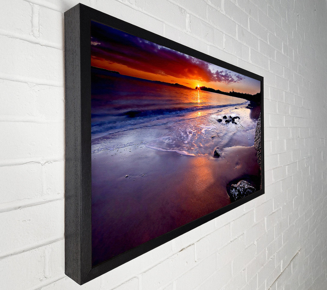  A Canvas Print of Beautiful Sunrise Canvas Print