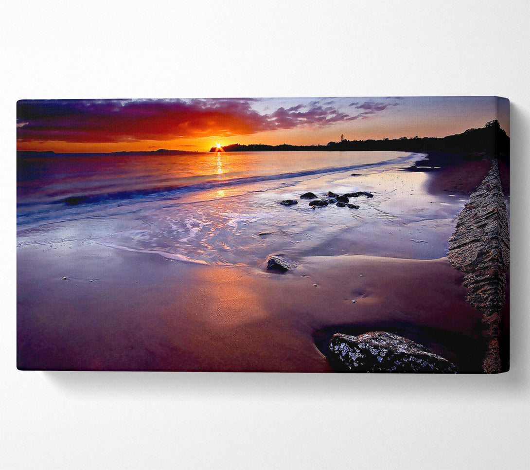  A Canvas Print of Beautiful Sunrise Canvas Print