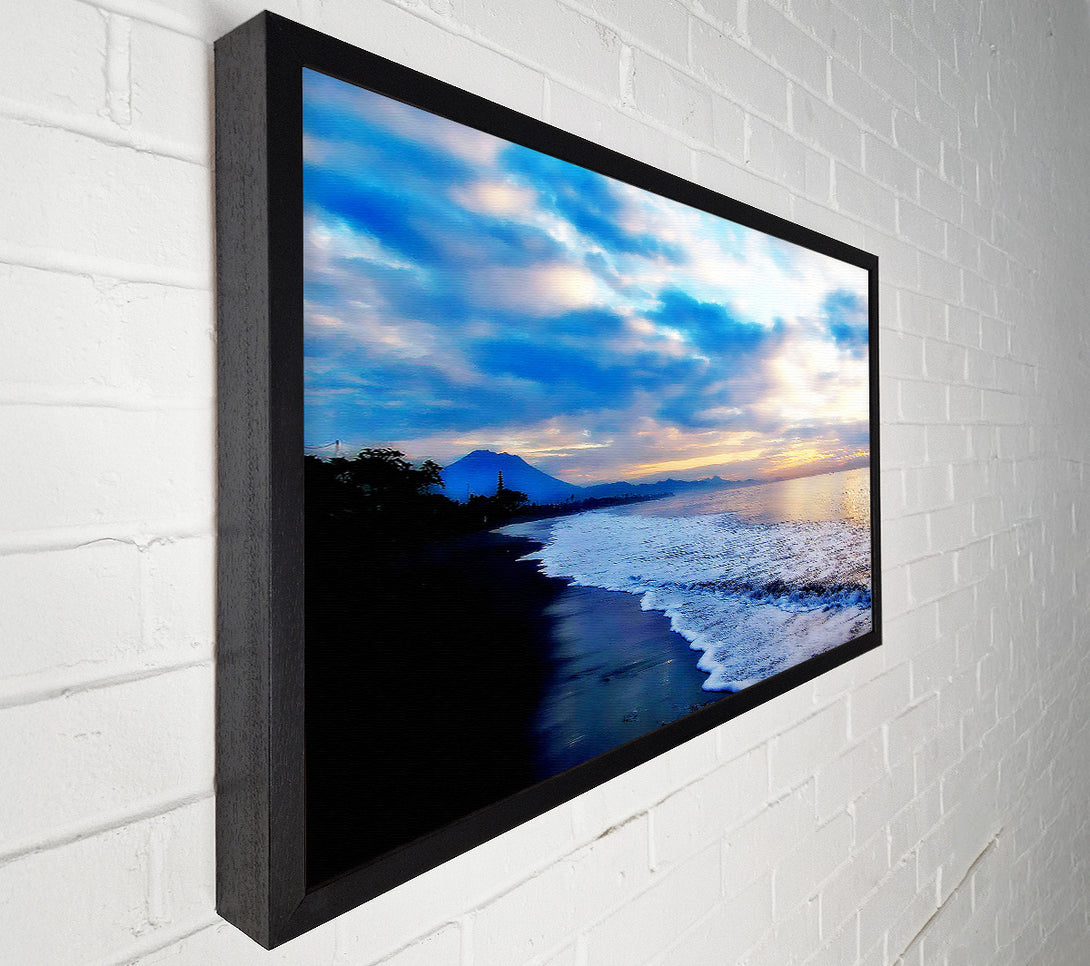  A Canvas Print of Blue Morning Sunrise Canvas Art