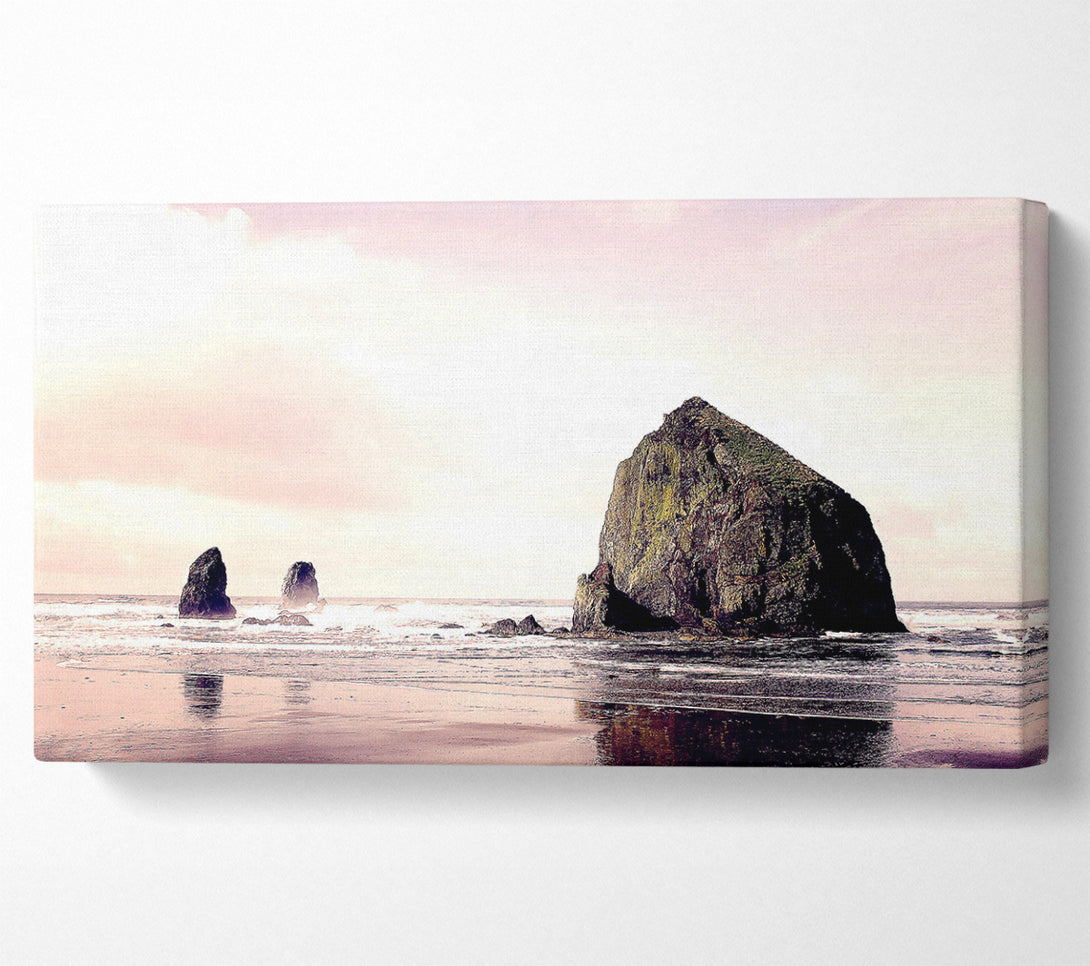  A Canvas Print of Cannon Beach Canvas Art