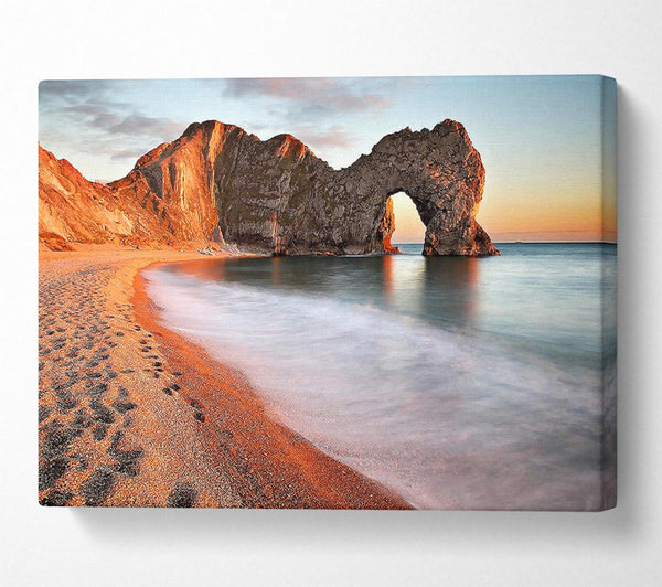  A Canvas Print of Durdle Door England Canvas Wall Art
