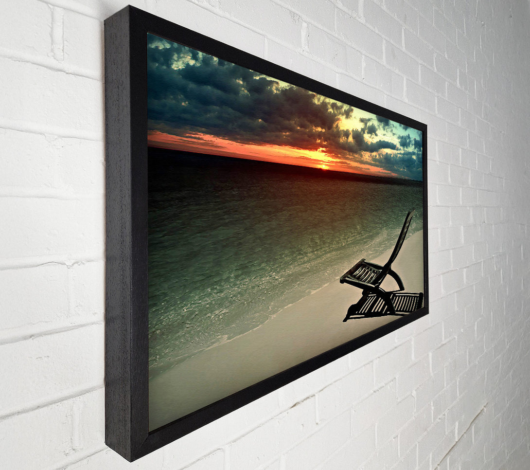  A Canvas Print of Evening Chill Canvas Wall Art