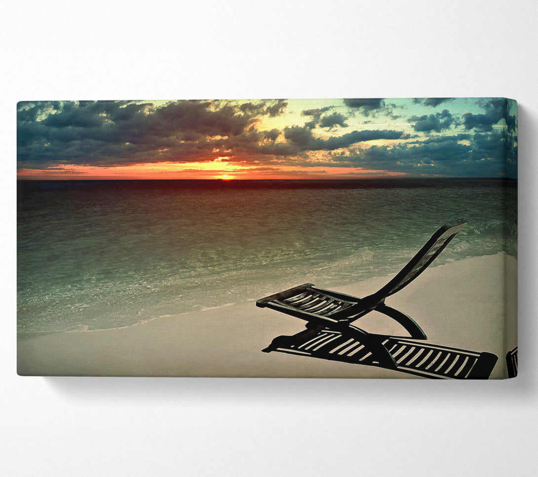  A Canvas Print of Evening Chill Canvas Wall Art