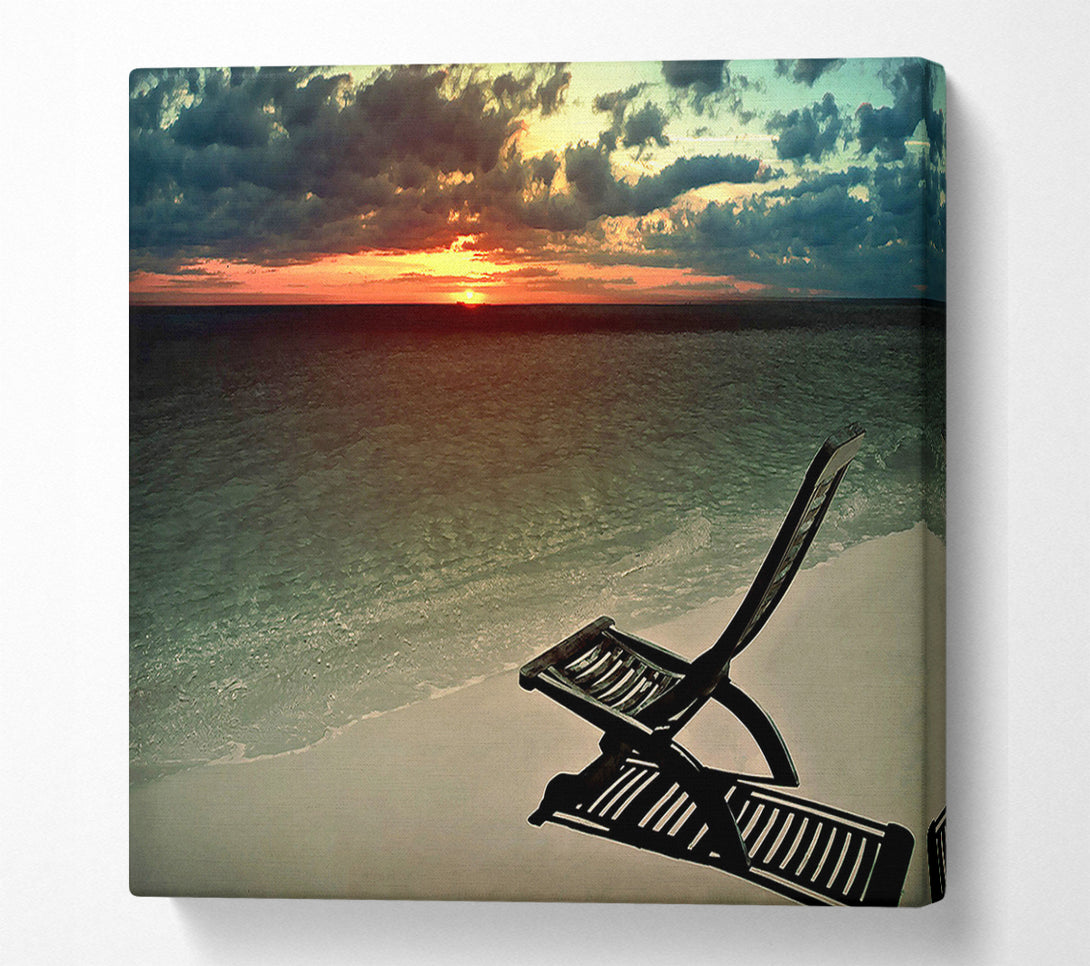  A Canvas Print of Evening Chill Canvas Wall Art