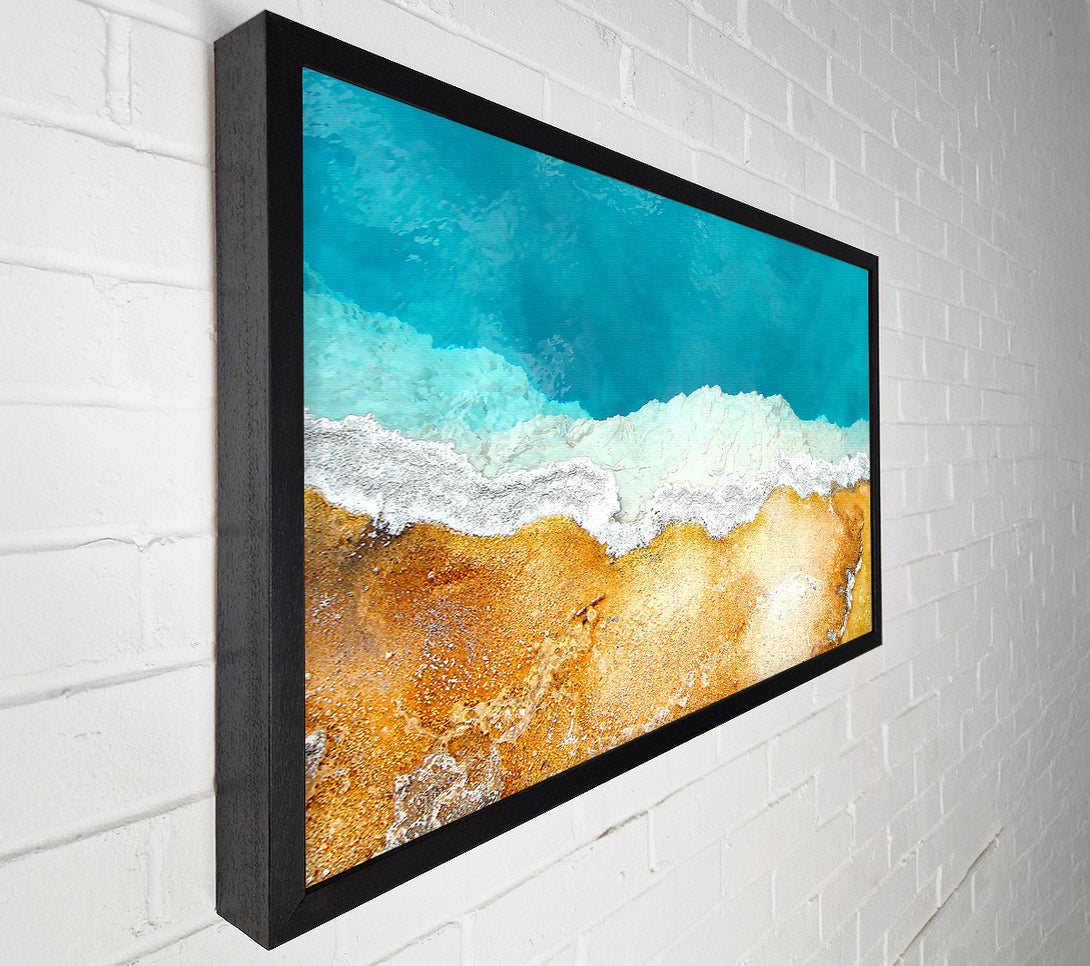  A Canvas Print of Hot Spring Canvas Art