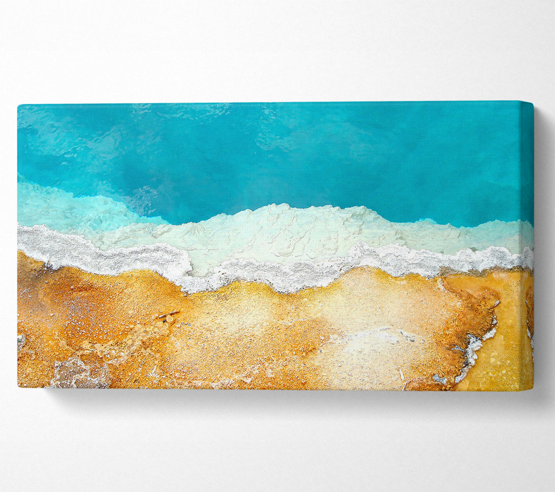  A Canvas Print of Hot Spring Canvas Art