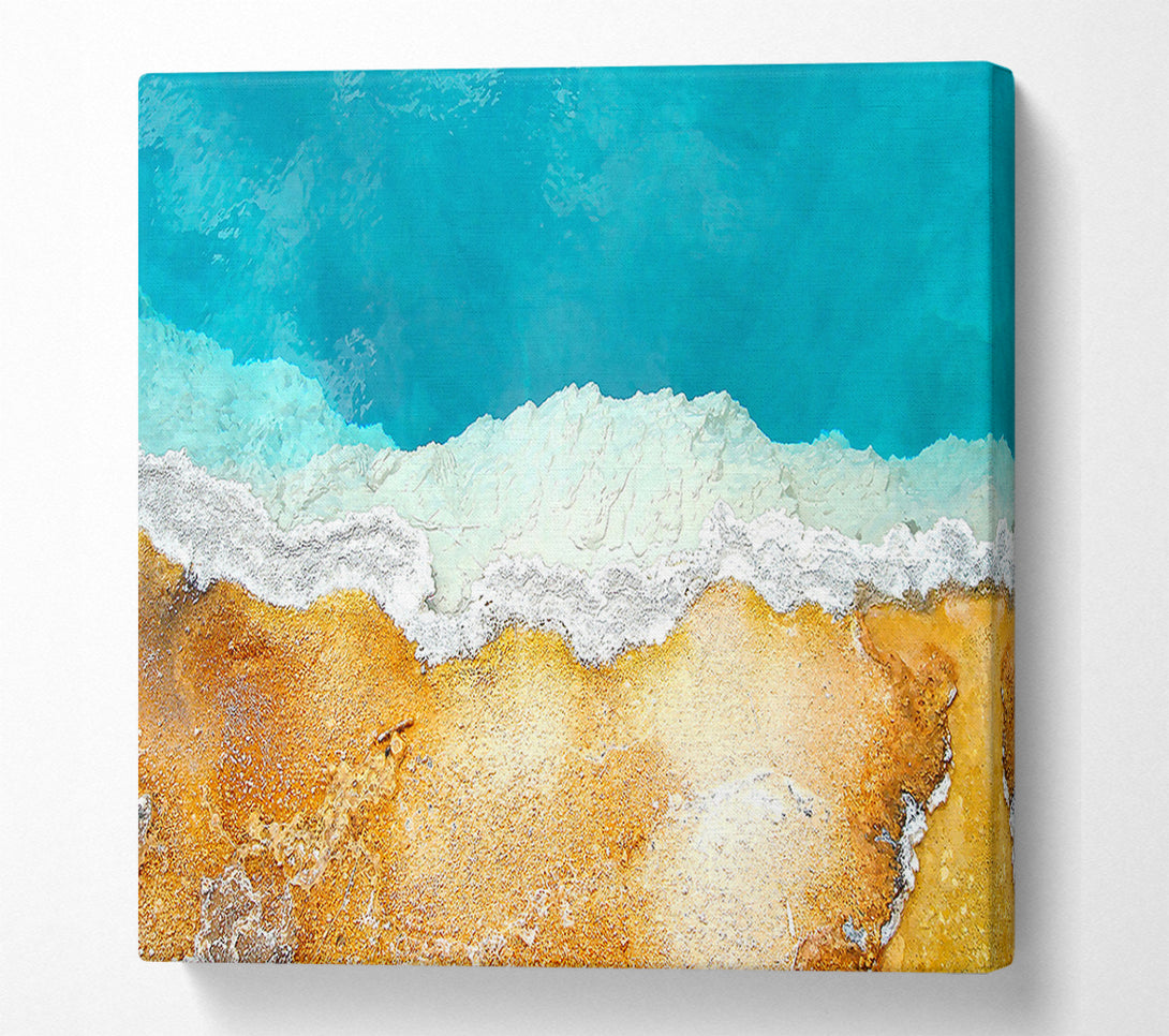  A Canvas Print of Hot Spring Canvas Art