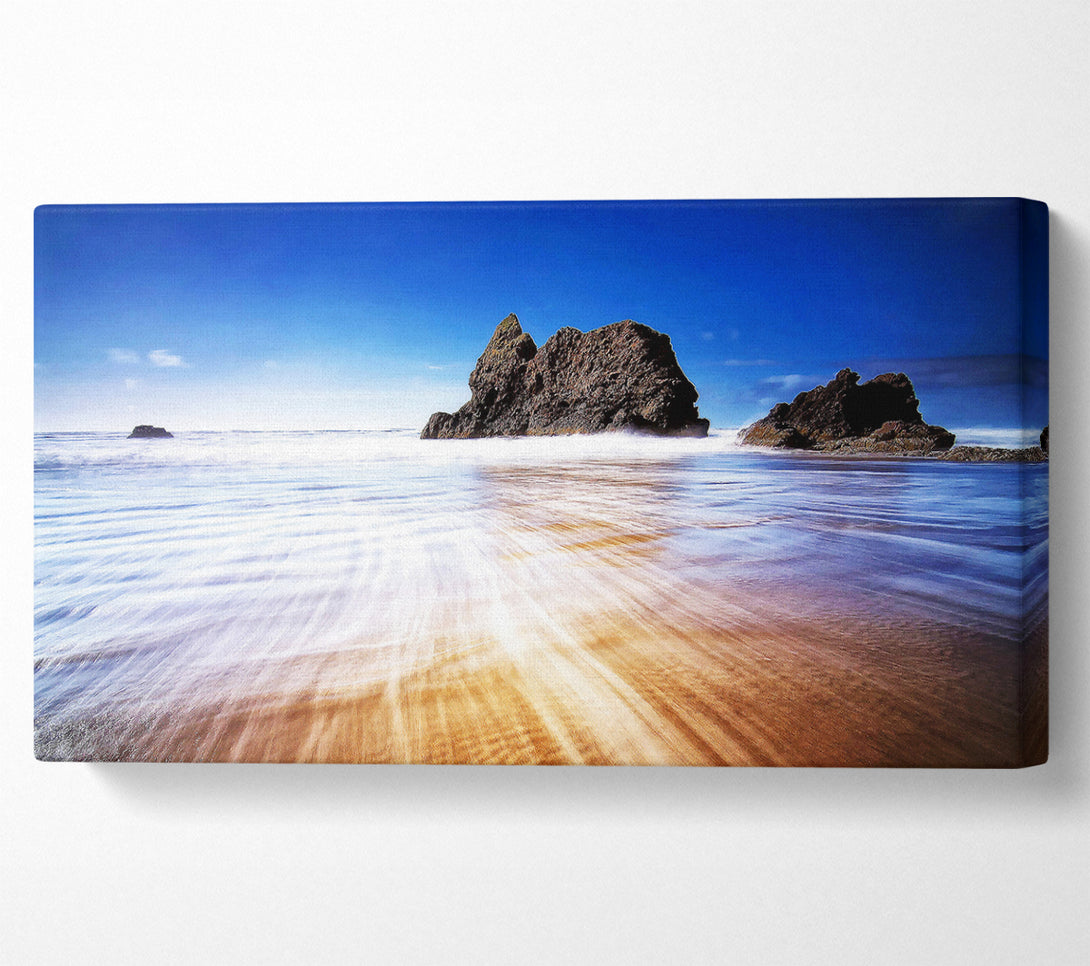  A Canvas Print of Low Tide Canvas Print