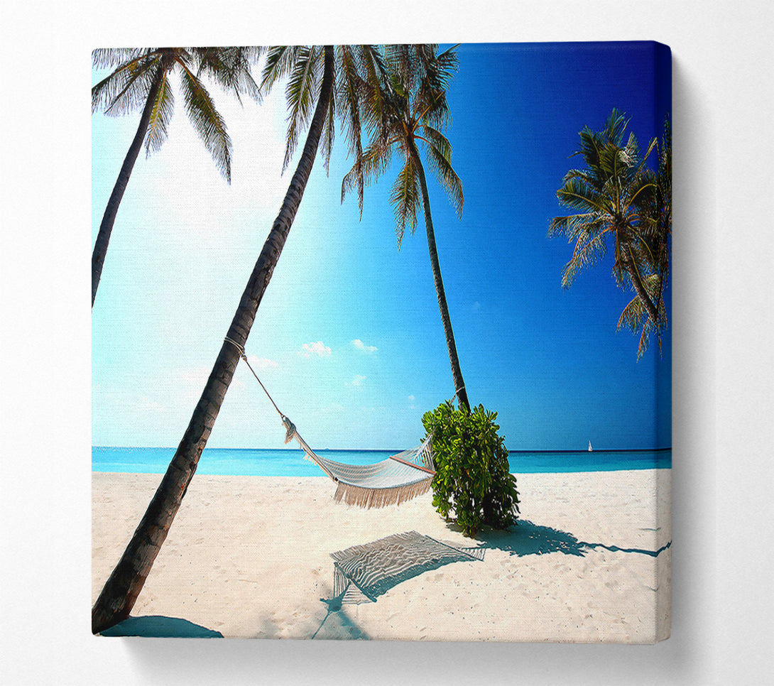  A Canvas Print of Maldives Island For Couples Canvas Art