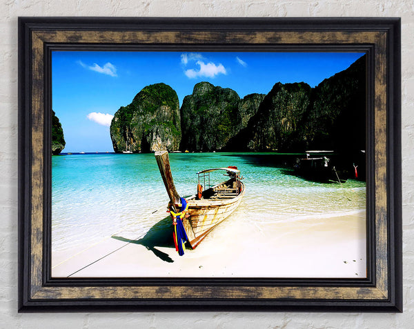 Paradise Adventures In Thailand Framed Print