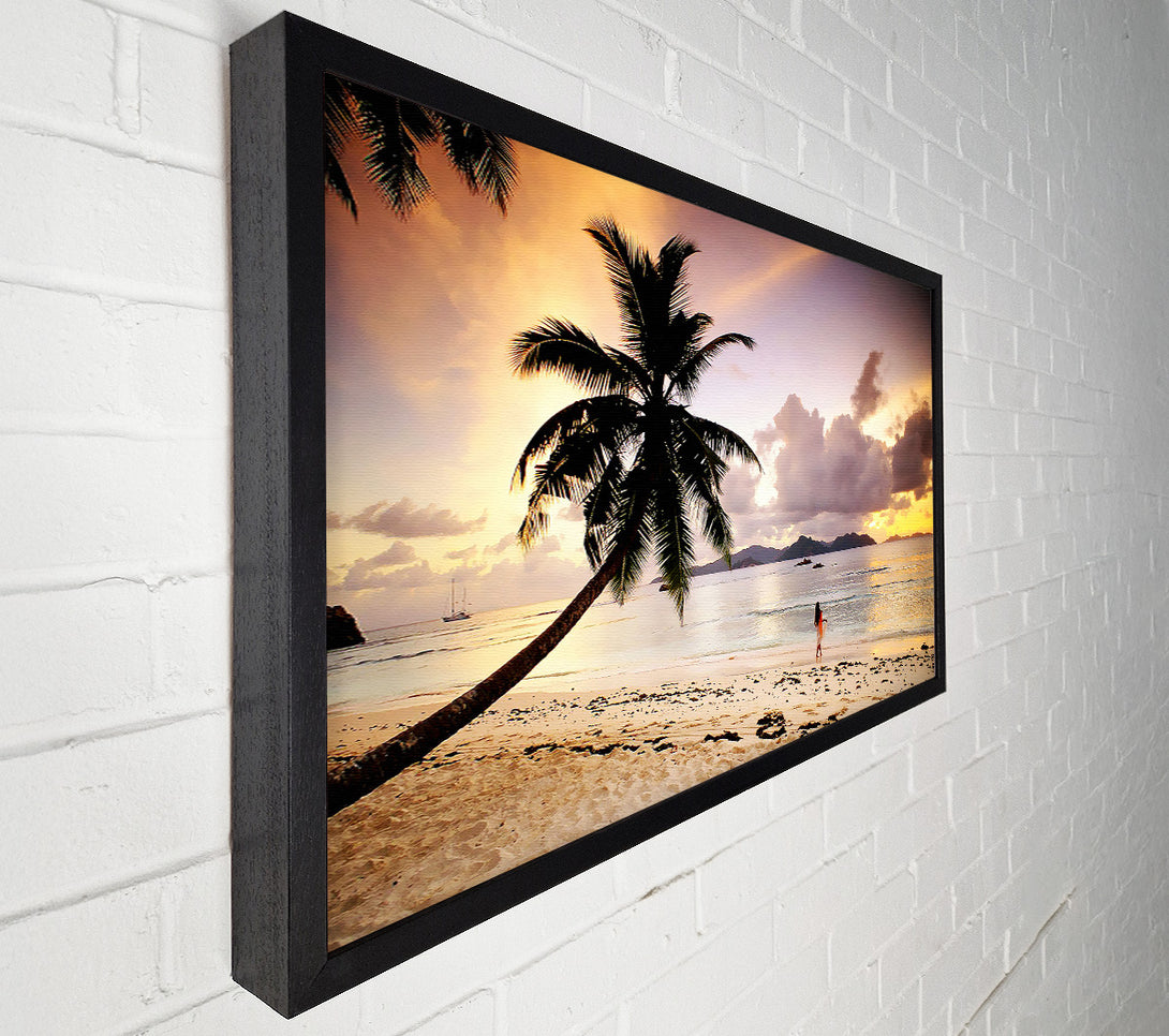  A Canvas Print of Rainbow Paradise Canvas Print