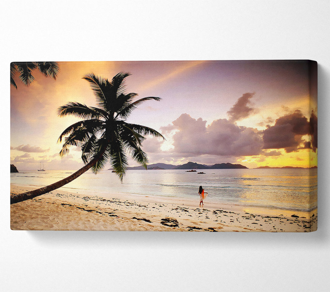  A Canvas Print of Rainbow Paradise Canvas Print