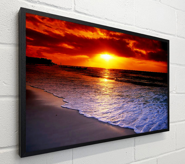 Red Ocean Shoreline