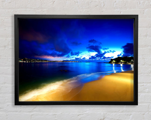 Saint Jean De Luz Beach Framed Print