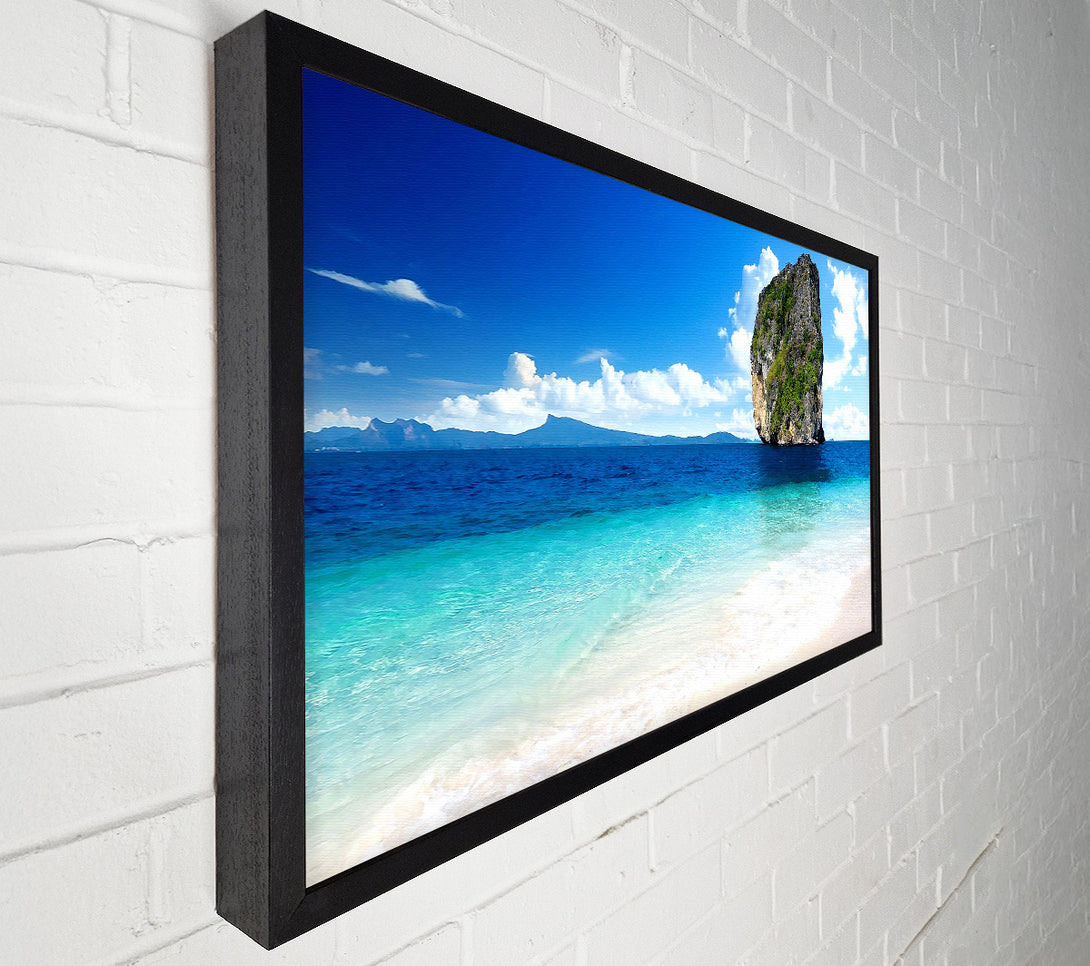  A Canvas Print of Sea Rock Thailand Canvas Wall Art