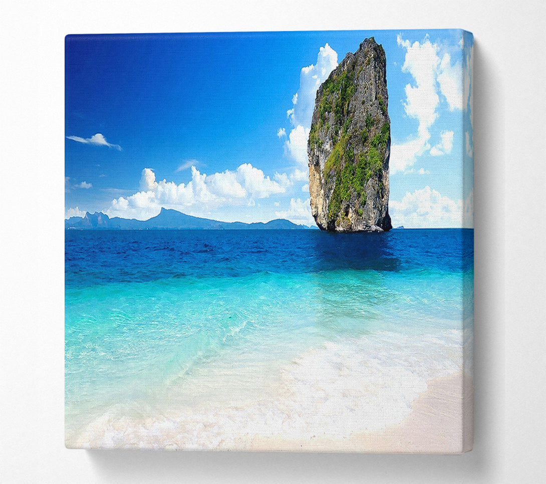  A Canvas Print of Sea Rock Thailand Canvas Wall Art
