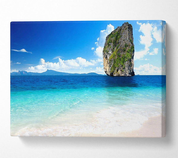  A Canvas Print of Sea Rock Thailand Canvas Wall Art