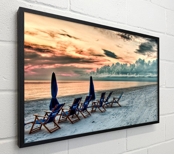 Seaside At Sunset
