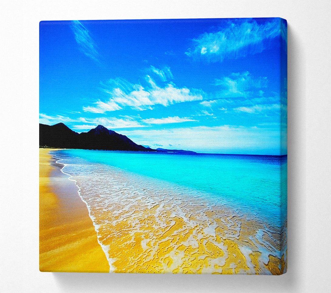  A Canvas Print of Stunning Ocean Sands Canvas Print