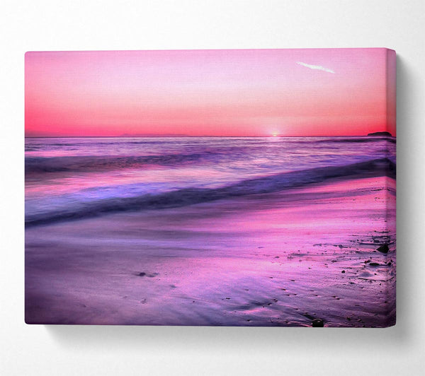  A Canvas Print of Sunset Dana Point San Clemente Califonia Canvas Wall Art