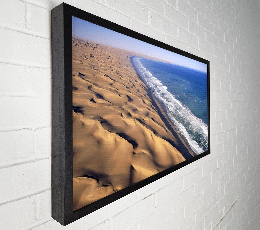  A Canvas Print of The Great Dune Of Pyla France Canvas Wall Art