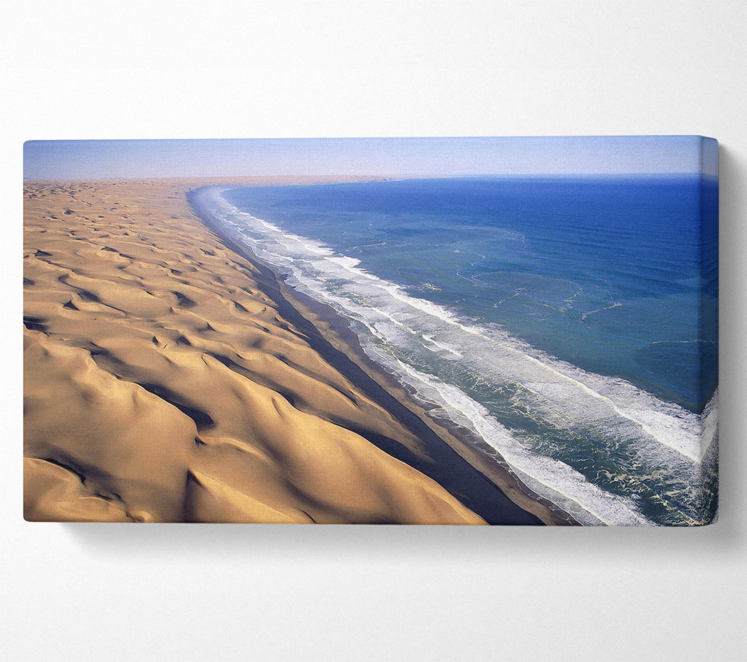  A Canvas Print of The Great Dune Of Pyla France Canvas Wall Art