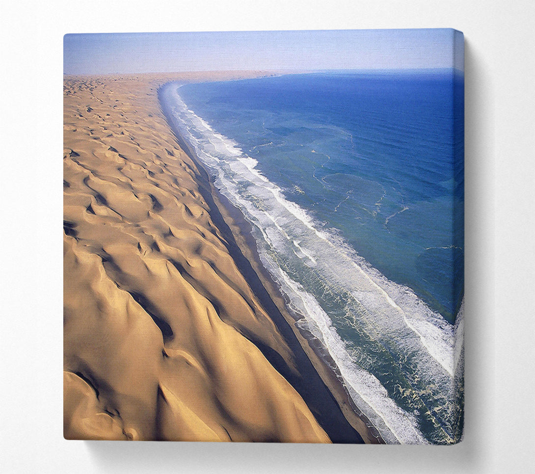  A Canvas Print of The Great Dune Of Pyla France Canvas Wall Art