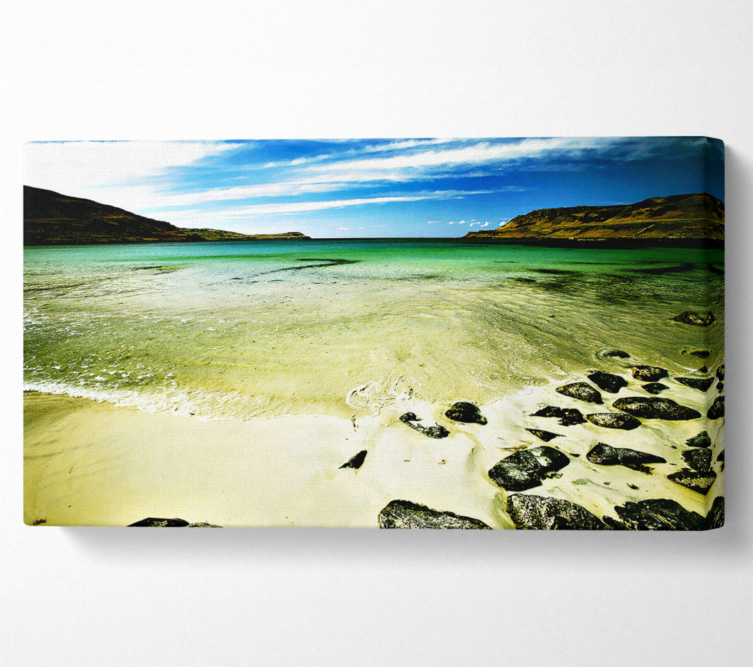  A Canvas Print of The Ocean Flow Bay Canvas Art